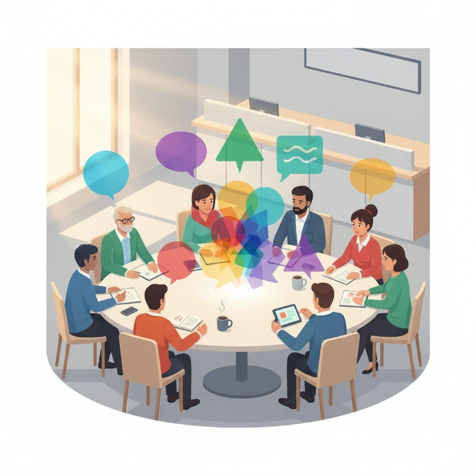 AI Generated Diverse Perspectives - Square Visual